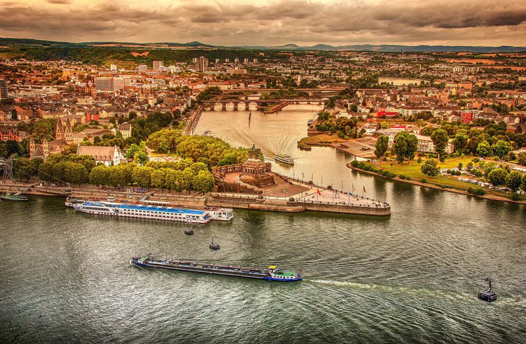 Cảng Koblenz nước Đức