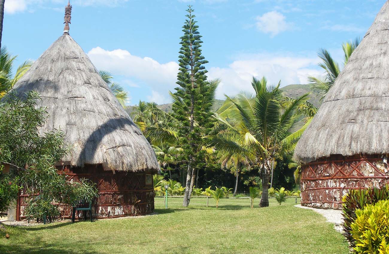 Nhà truyền thống dân tộc ở New Caledonia