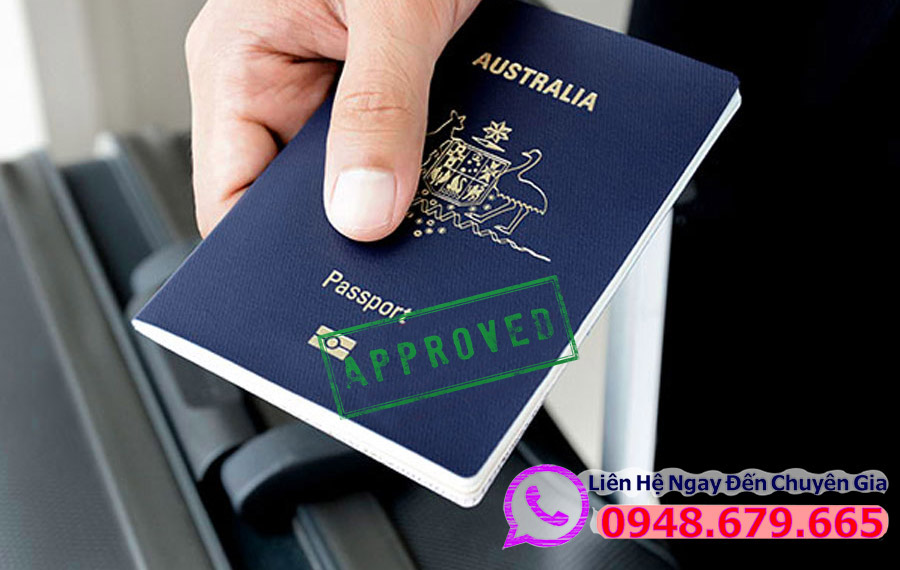 Visa Úc được cấp
